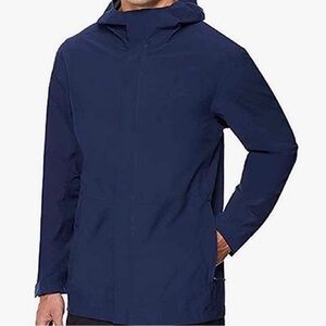 32 Degrees Men's Navy Rain Jacket